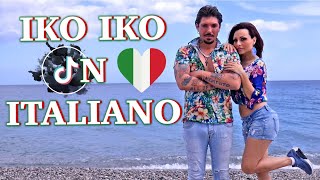 IKO IKO in ITALIANO 🇮🇹  TIK TOK DANCE CHALLENGE🇮🇹 BALLA BALLA - Manuel e Claudia B. JOY