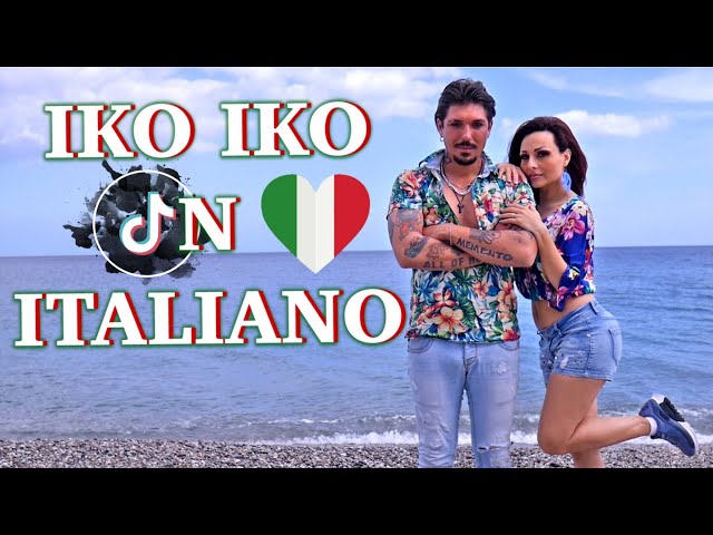 IKO IKO in ITALIANO 🇮🇹  TIK TOK DANCE CHALLENGE🇮🇹 BALLA BALLA - Manuel e Claudia B. JOY class=