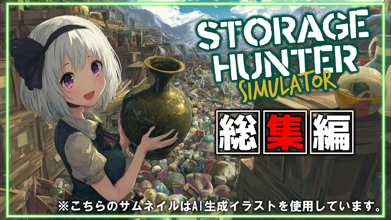 【Storage Hunter Simulator】一気見！！立派なストレージハンターになってアメリカンドリームを掴み取るまでの軌跡（つまり総集編）【ゆっくり実況】
