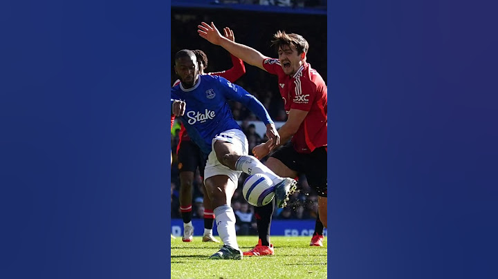 Manchester United Vs Everton