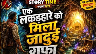 The Honest Woodcutter | A Heart-Touching Moral Story | Story Time Hindi#kahani