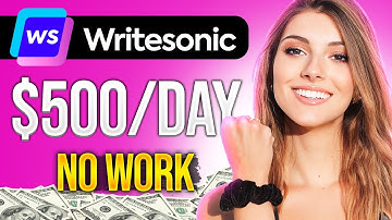 WriteSonic: How to Make $500/Day With This AI Bot For FREE!