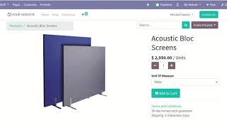 Ecommerce Product Attachment Odoo