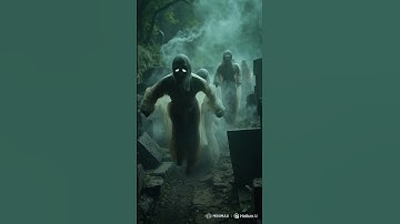 Dancing Ghosts on the Graveyard Shift 👻💃 #shortsvideo#funny #ghost  #horror