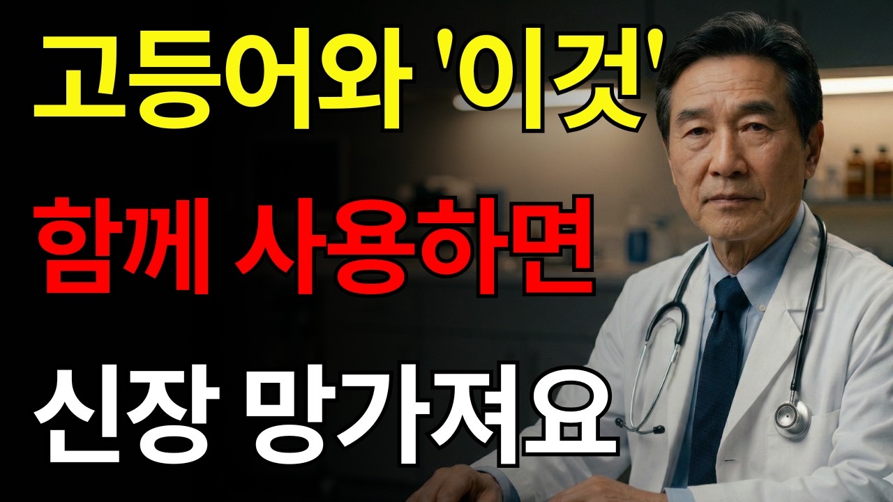 고등어구이 자주 먹는 70대 주의! ‘이것’과 함께면 신장 수치 폭등 | 노년 건강 경고