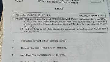 English Essay CSS 2023 solved past paper | All essay completely solved | CSS 2023 English essay