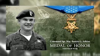 Soldiers Update: MOH Retired Command Sgt. Maj. Bennie G. Adkins