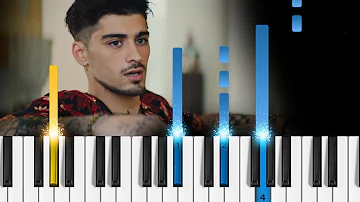 Zayn - Let Me - EASY Piano Tutorial