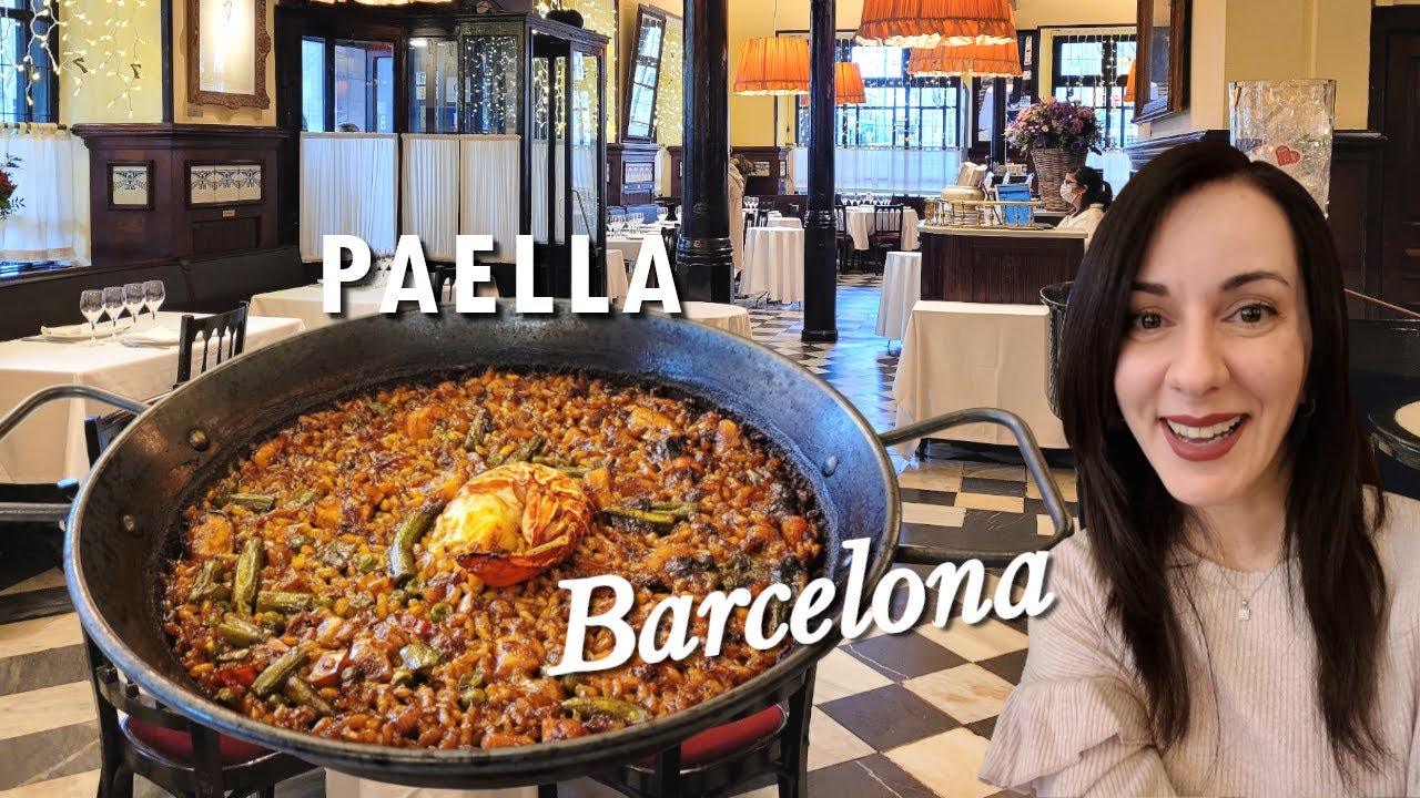 Onde comer a melhor paella de Barcelona. Prato típico da culinária espanhola│GASTRONOMIA - ESPANHA