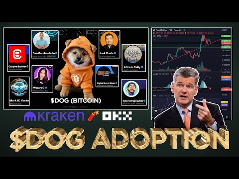 $DOG (Bitcoin) Mainstream Adoption has Begun 🚀