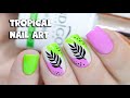 Tropical Nail Art | Indigo Nails Greensetter 2.0