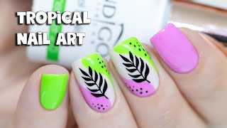Tropical Nail Art | Indigo Nails Greensetter 2.0 by Paulina's Passions 779 views 1 year ago 2 minutes, 11 seconds