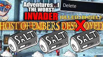 Dark Souls 3 PvP: Adventures Of The WORST Invader - Rage Quit Material...
