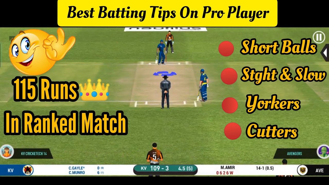 Best Batting Tips And Tricks In Real Cricket 20 Multiplayer#rc20 # ...