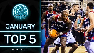 Top 5 BLOCKS | January | Basketball Champions League 2021