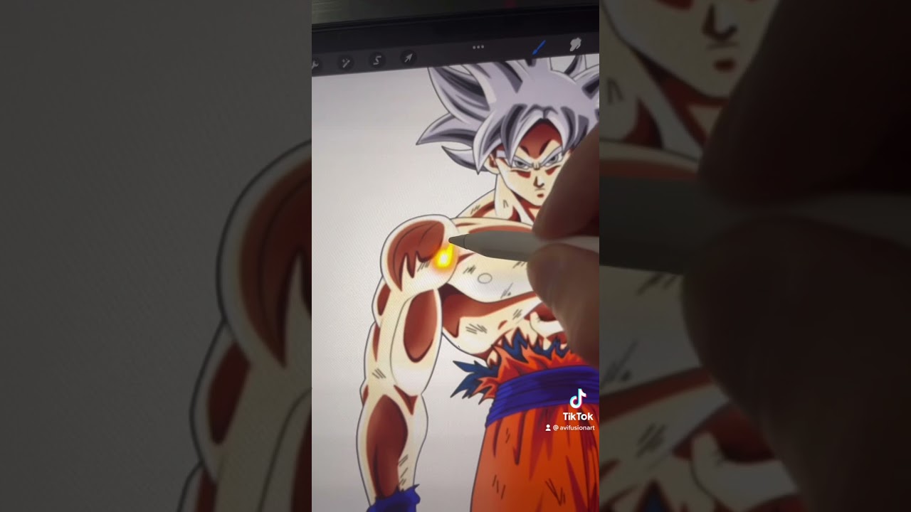 MUI Goku With Baryon Mode naruto dragonball goku baryonmode anime
