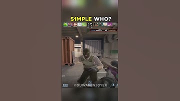 S1MPLE WHO? #duwap  #cs2