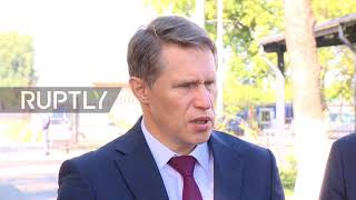 Russia: COVID-19 mass vaccination to start in October - Health Min Murashko