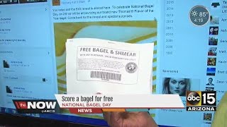 Celebrate National Bagel day with FREE bagels screenshot 2
