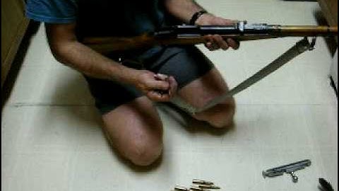 loading the Mosin Nagant WITHOUT STRIPPER CLIPS demo