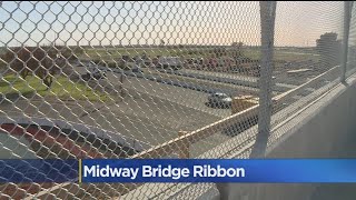Ribbon Cutting Ceremony Held For Midway Bridge Over I-80