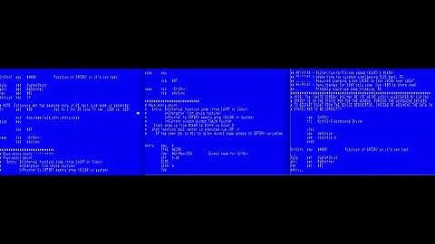 NitrOS-9/6809 EOU scroll speeds for 80x25 text: Betas 1, 5, 6