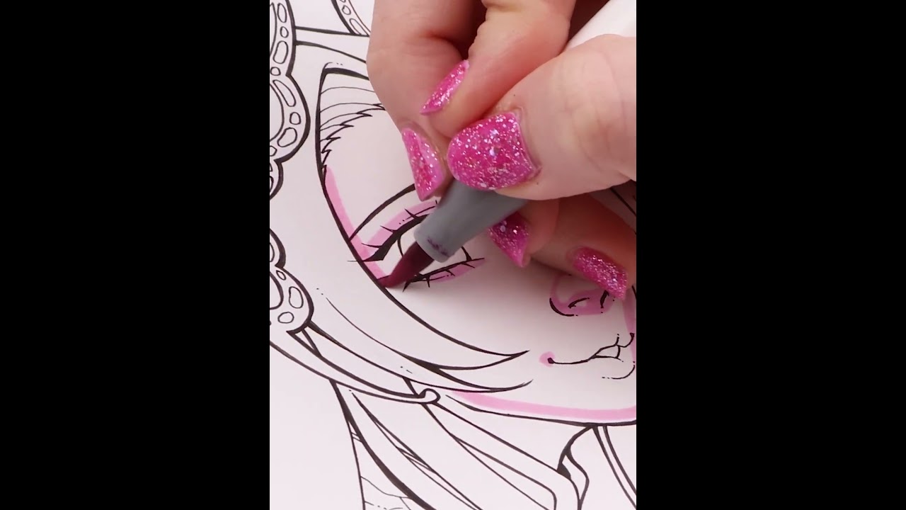 Drawing Kanae from Demon Slayer | Kimetsu No Yaiba