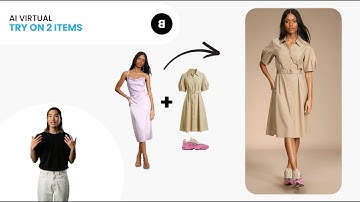 Virtual Try on 2 Items with AI - AI Virtual Try On Clothes - Fashion AI