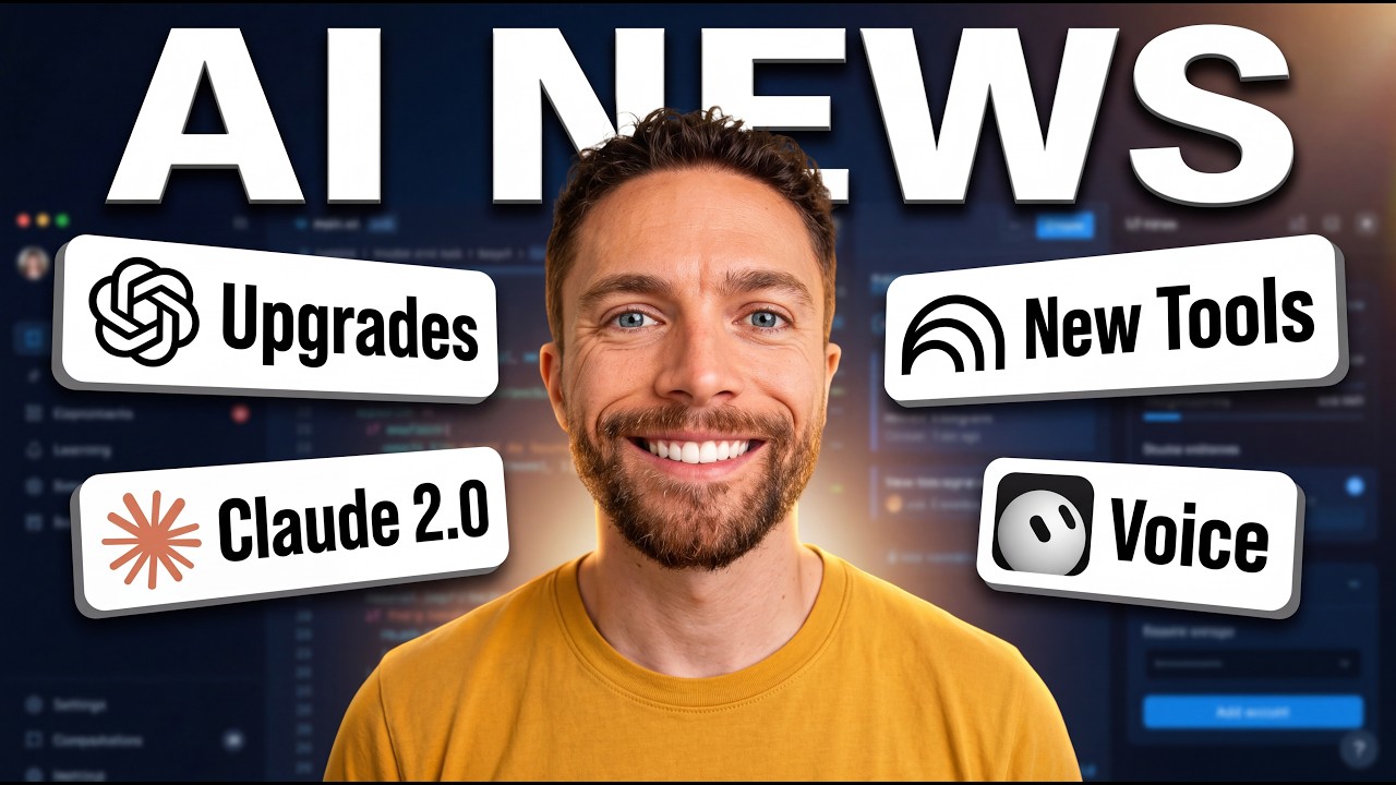 So Much AI News: New ChatGPT Tools, NotebookLM Updates, Big Claude Changes, Grok Bot Live, + More!: video thumbnail
