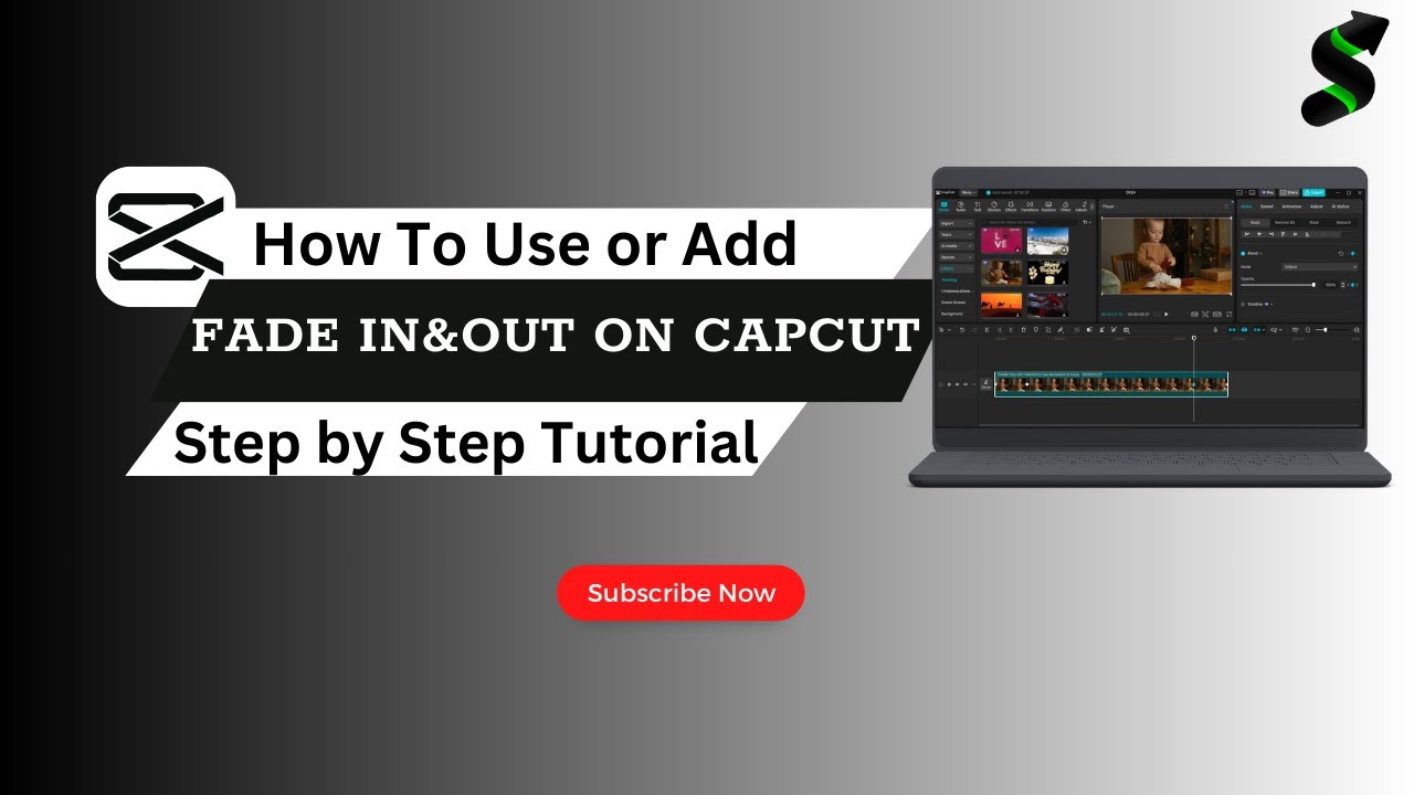 How to Use or Add Fade In & Out in CapCut PC (Step by Step) - YouTube