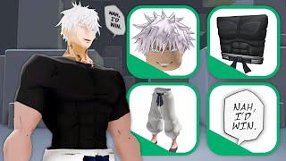 Best Realistic Final Gojo Form Roblox Avatar Outfit