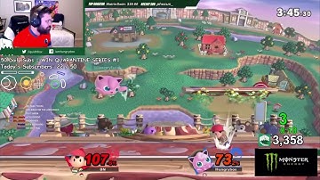 BestNess Bodies Hungrybox with PSI magnet Double Jump Cancel, drag down up air, up smash