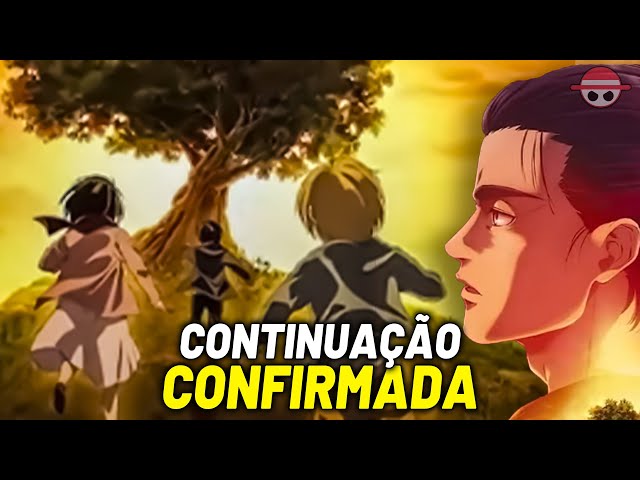 Attack on Titan: Continuação do anime é confirmada