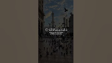 إذا جاء نصر الله و الفتح و رأيت الناس يدخلون في دين الله  || سورة النصر || القارئ: فارس عباد