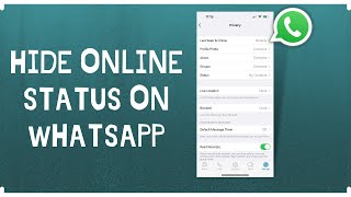 How To Hide Online Status on WhatsApp | Appear Offline | Free Tips screenshot 3