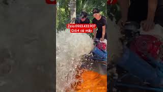 Bơm nước lưu lượng ống 140-máy xăng