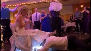 This Groom Tried To Take Off His Brides Garter But She Lost It When She Saw What He Got Instead