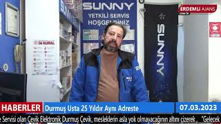 Durmuş Usta 25 Yıldır Aynı Adreste