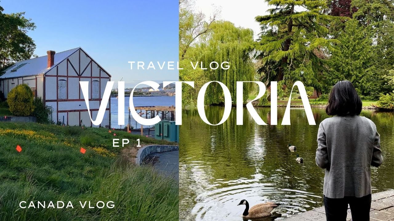 Victoria BC in Spring 🍃 | Flower Gardens, Cozy Cafes & Ocean Views