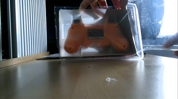 Unboxing ps3 controller [ORANGE]