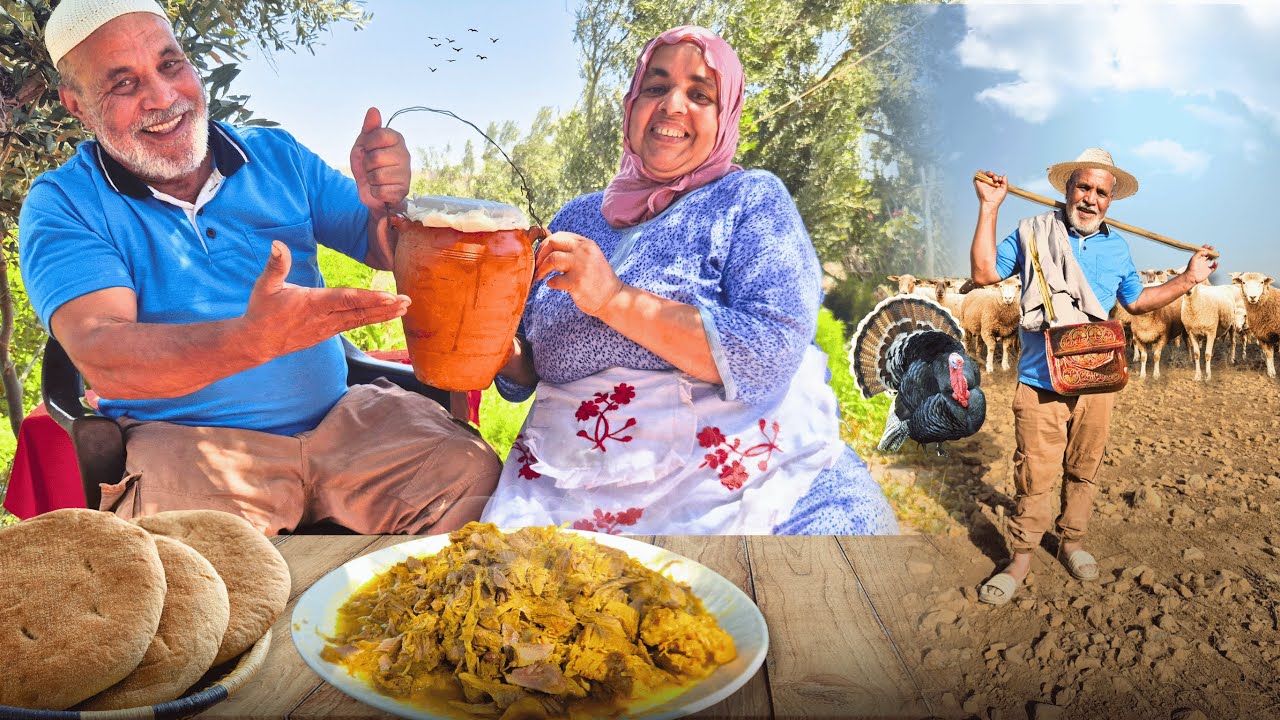 ألذ طنجية مراكشية بالديك الرومي | مباشرة من عند سي عبد الرحيم