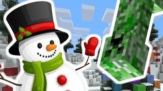A Snowman Creeper!!!!! | Minecraft | New Years Edition #2