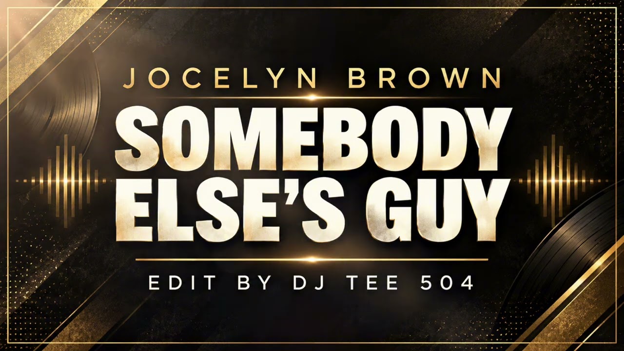 Somebody Else's Guy (Edit by DJ Tee 504) - YouTube