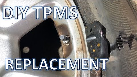 How to Replace TPMS Sensors - DIY - EASY