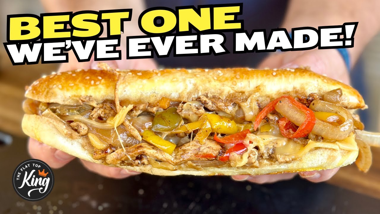 The BEST Chicken Cheesesteak We've EVER MADE - YouTube