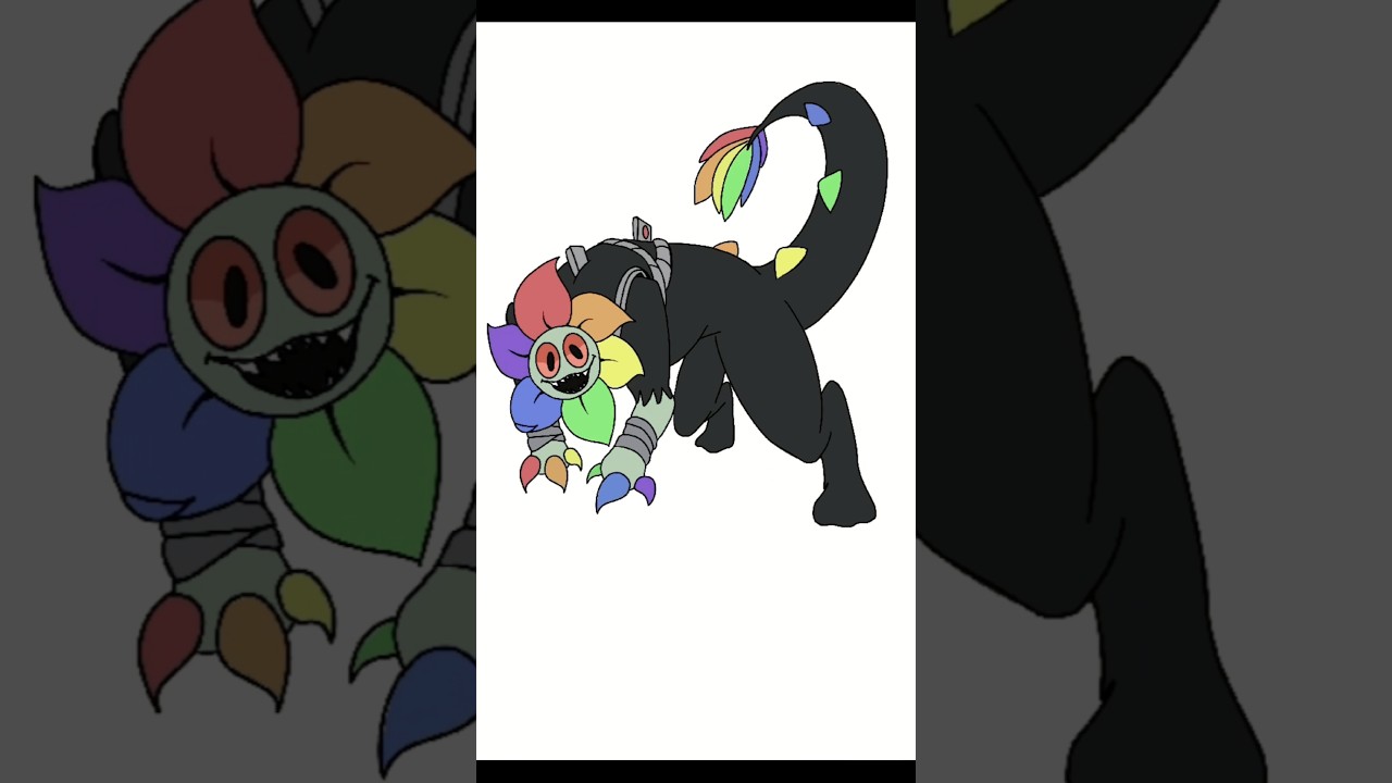 Drawing Twisted Dandys is Monsters box Dandy's World 