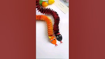Paper Snake | Amazing Moving Paper Snake | #Shorts