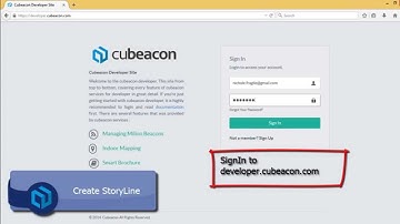 Create StoryLine on iBeacon BackEnd as a Service