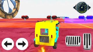 Tuk Tuk Rickshaw 3D Stunt - Free Stunt Games 2021 - Android Gameplay #8 screenshot 3