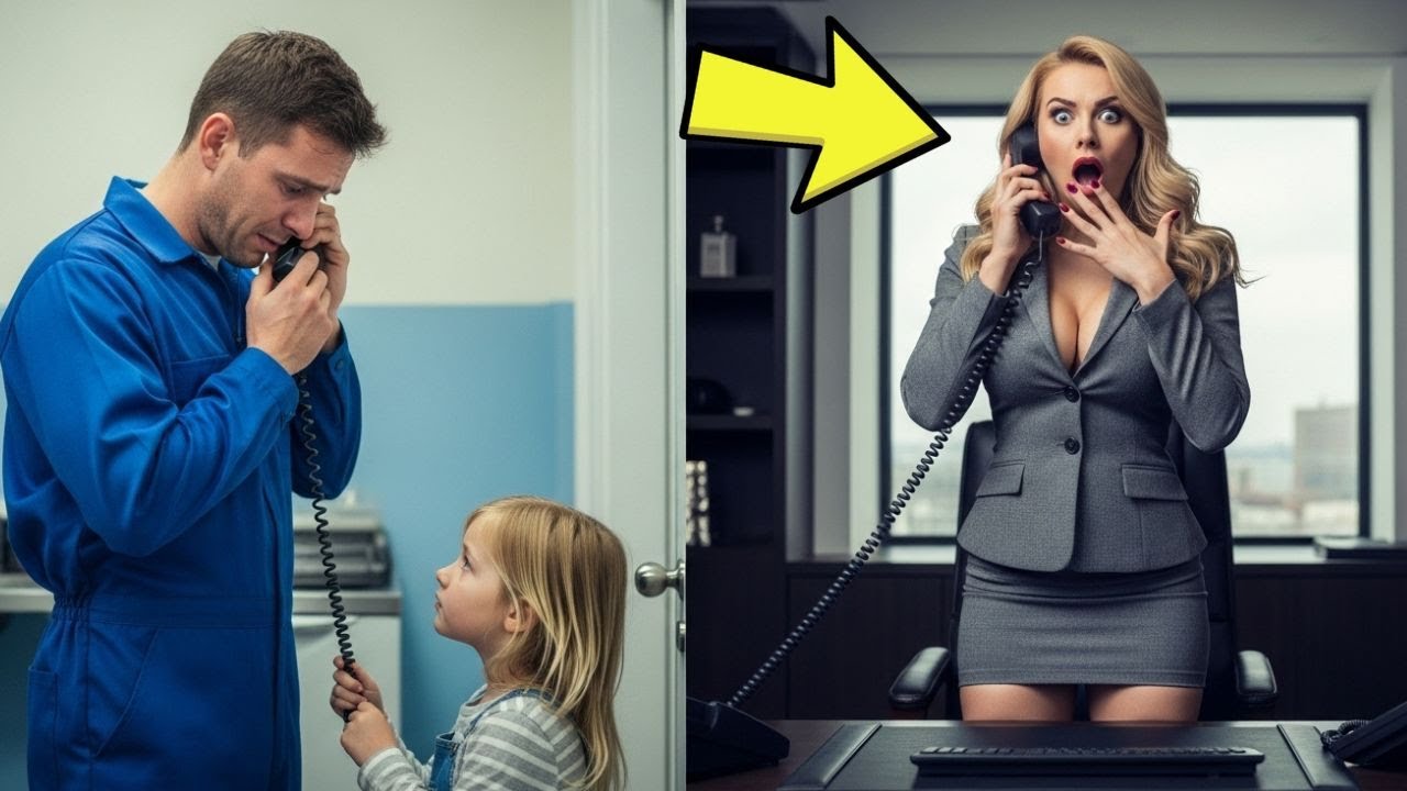 „Tatusiu, to mama?” Prezeska dzwoni, by zwolnić woźnego-singla, lecz zamarła, gdy córka…